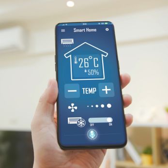smart temperature and air conditioning services for smart home and office automation